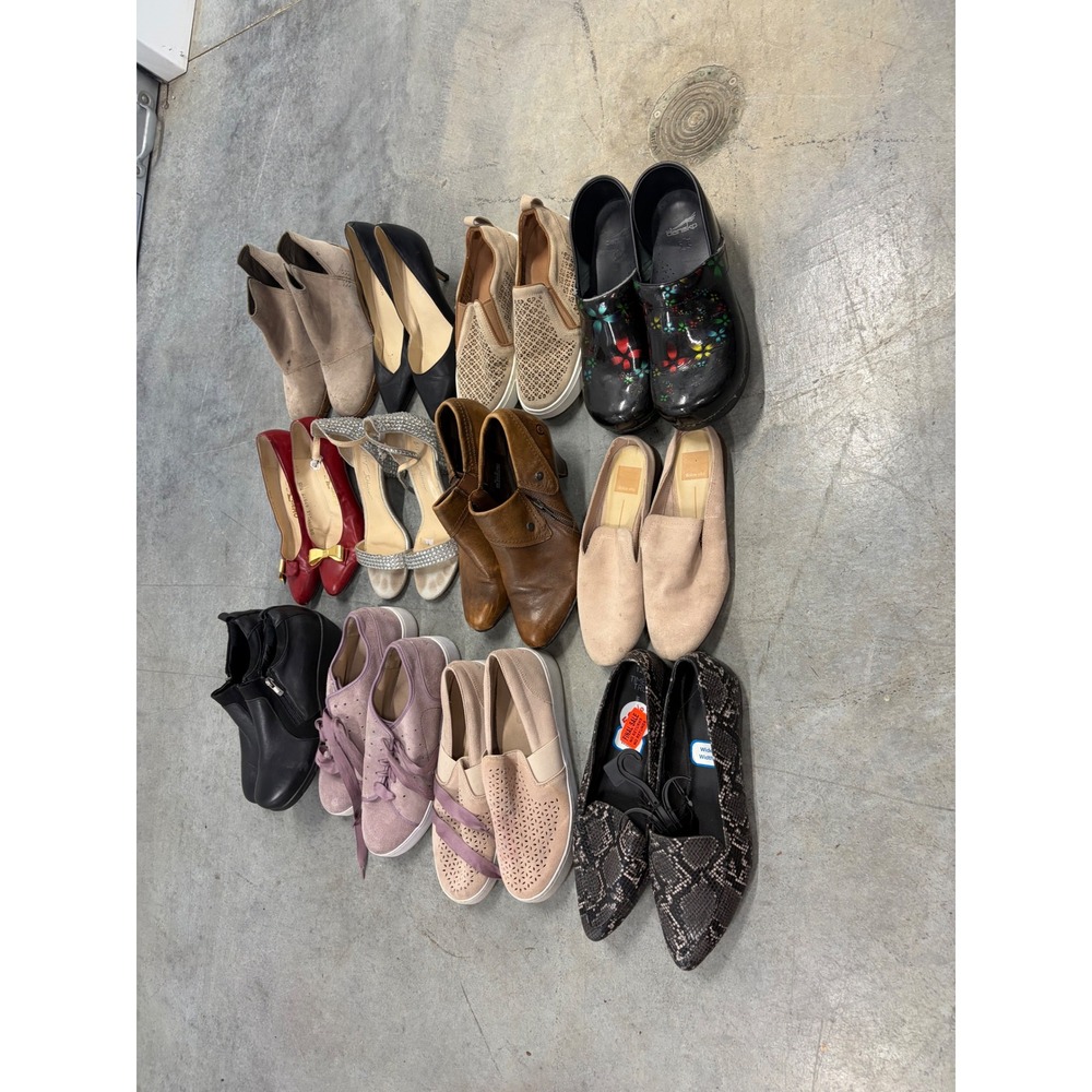 Salvatore Ferragamo, Betsey Johnson, Dansko Women's Shoes 12 Pairs NWT - Picture 5 of 7